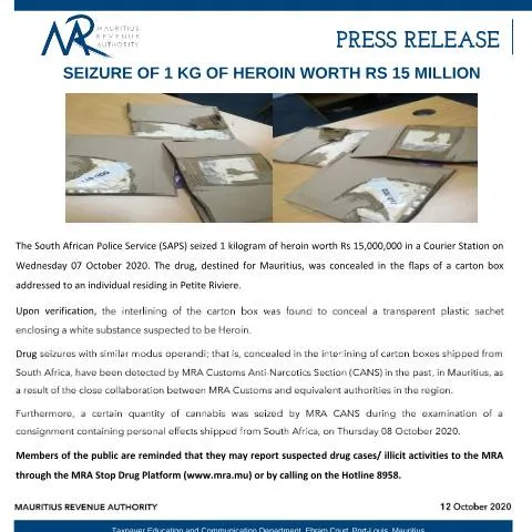 Document preview: Understanding the Impact of DrugSeizure121020 on Narcotics Control — Government & admin (DrugSeizure121020)