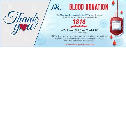 Document preview: Celebrating Contributions to MRA Blood Donation 2024 — Health (CERFA n°ThankYouBD2024)