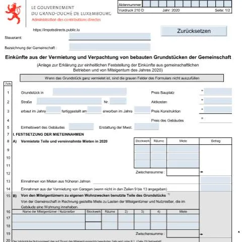 Aperçu du document Tout Savoir sur le Formulaire 210 D pour Propriétaires — Démarches administratives (CERFA n°210 D)
