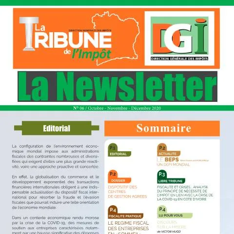 Aperçu du document Échanges entre l'administration et les citoyens : Tribune de l'Impôt — Impôts & fiscalité