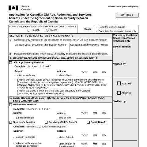 Document preview: Understanding Form ISP5054-HRV for Canadian Benefits — Taxes (CERFA n°ISP5054-HRV)