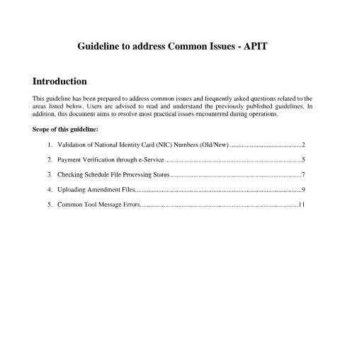 Document preview: Navigating PAYE and APIT Challenges in Sri Lanka — Taxes