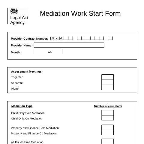 Document preview: Mastering the Family Mediation Claim Process — Legal & justice