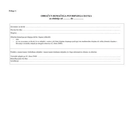 Document preview: Ključni koraki za obračun domačega povrhnjega davka — Davki & obdavčitev (CERFA n°GloBE-ODPD)