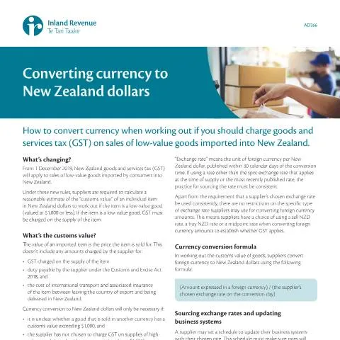 Document preview: Understanding the Role of AD266 in GST for Businesses — Taxes (CERFA n°AD266)