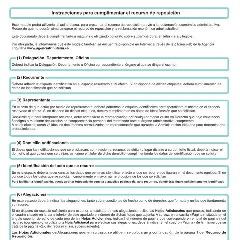 Vista previa del documento Guía para Interponer un Recurso de Reposición — Trámites administrativos