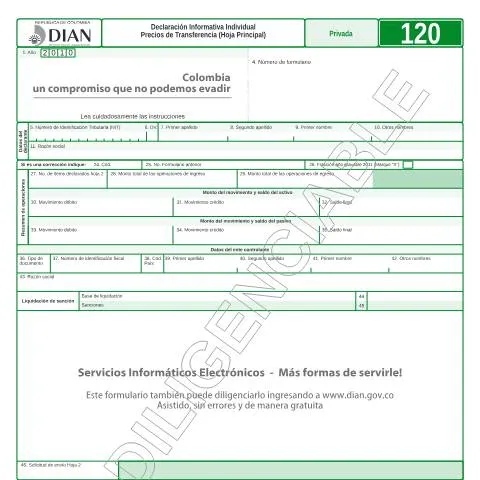 Vista previa del documento Implicaciones de la Declaración de Precios de Transferencia F120-2011 — Impuestos (CERFA n°F120-2011)