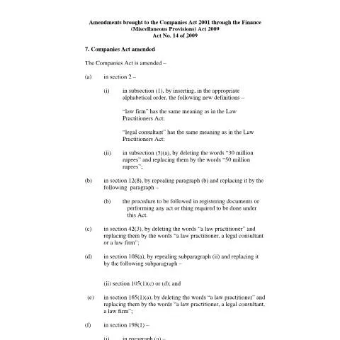 Document preview: The Importance of amdfin09 in Mauritius' Financial Regulations — Government & admin (amdfin09)