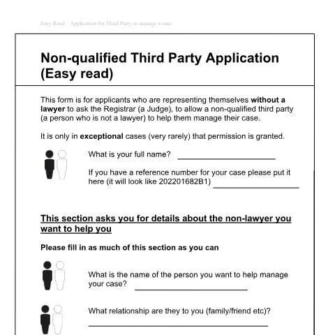 Document preview: Navigating Criminal Appeals with Third Party Assistance — Legal & justice