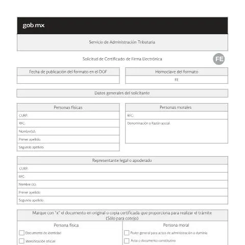 Vista previa del documento Importancia del Certificado de Firma Electrónica en la Administración — Impuestos (CERFA n° FE)