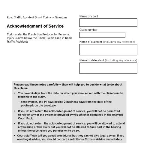 Document preview: Understanding RTAASQ: Road Traffic Accident Small Claims Process — Legal & justice