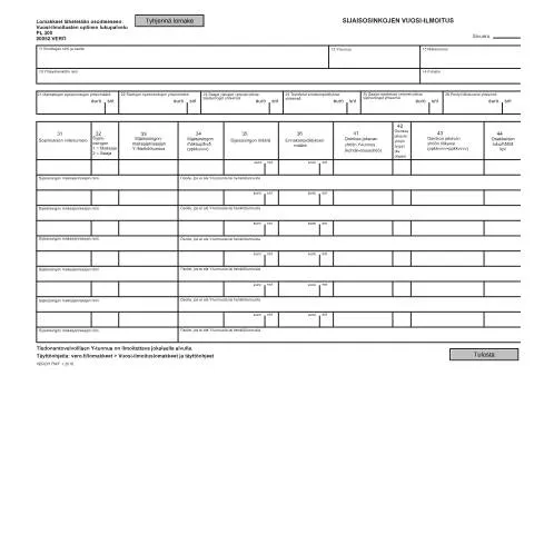 Document preview: Miksi sijaisosinkojen vuosi-ilmoitus (7847) on tärkeä? — Verot & verotus (CERFA n°Vero 7847)