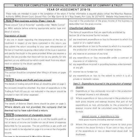 Document preview: The Importance of the IT033A Form in Mauritius — Government & admin (CERFA n°IT033ANotes06072018)