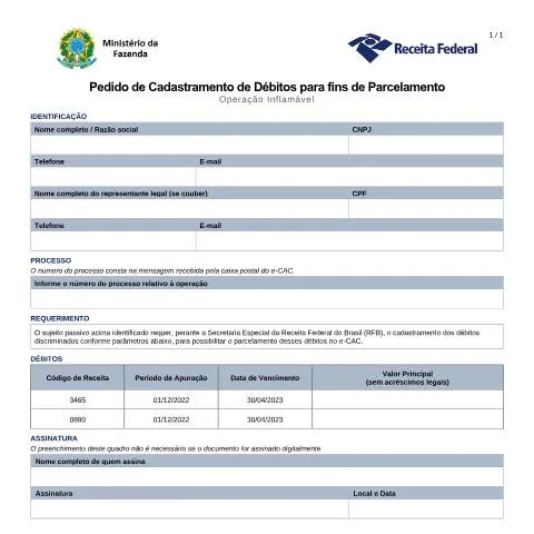 Pré-visualização do documento Importância do Pedido de Cadastramento para Operações Inflamáveis — Jurídico e justiça