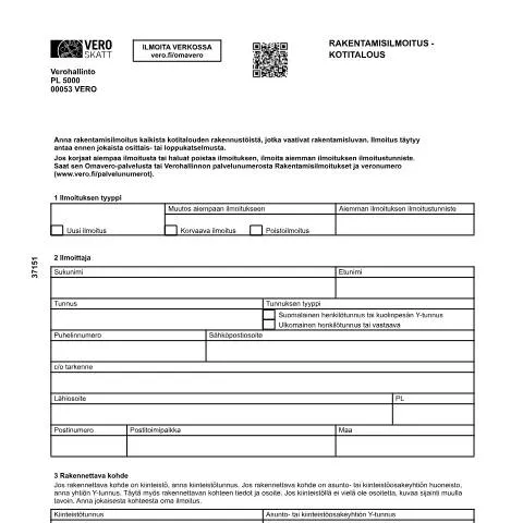 Document preview: Miksi Rakentamisilmoitus on tärkeä rakennusprosessissa? — Kaavoitus & työt
