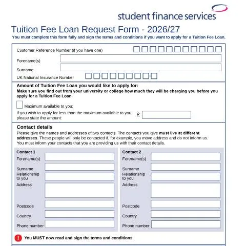 Document preview: How to Apply for Tuition Fee Only Support in the UK — Taxes