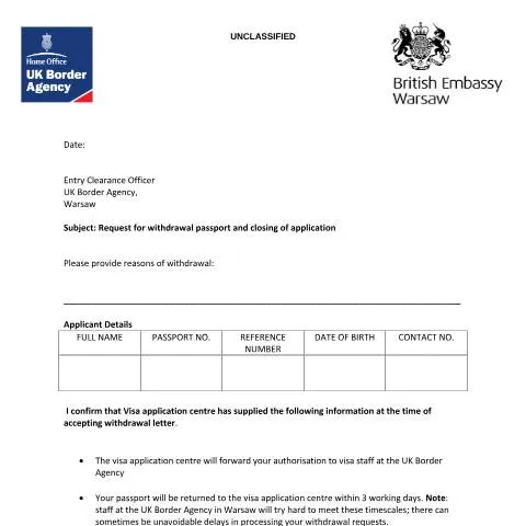 Document preview: Understanding the Visa Withdrawal Process in Warsaw — Immigration & visas