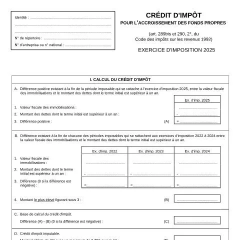 Aperçu du document Crédit d'impôt 155-276j : Un atout pour les travailleurs indépendants — Impôts & fiscalité (CERFA n°155-276j)