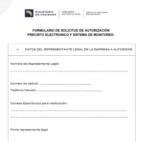 Vista previa del documento Todo sobre el Formulario y Requisitos del Precinto Electrónico — Trámites administrativos (CERFA n°FORMULARIOyREQUISITOS-PRECINTO-ELECTRONICO)