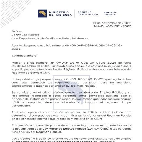 Vista previa del documento Dinamismo en la Participación del Régimen Policial — Impuestos (CERFA n°MH-DJ-OF-1081-2025participacionRegimenPolicialen_concursos_internosRSC)