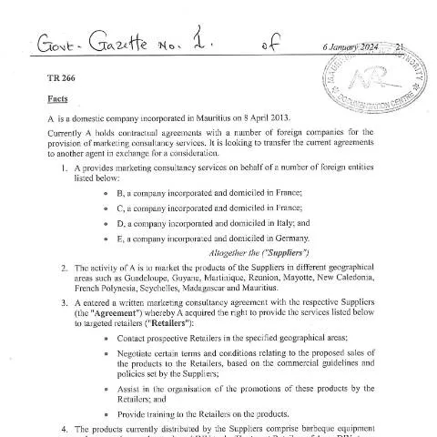 Document preview: In-Depth Guide to the TR 266 Document — Government & admin (TR266)