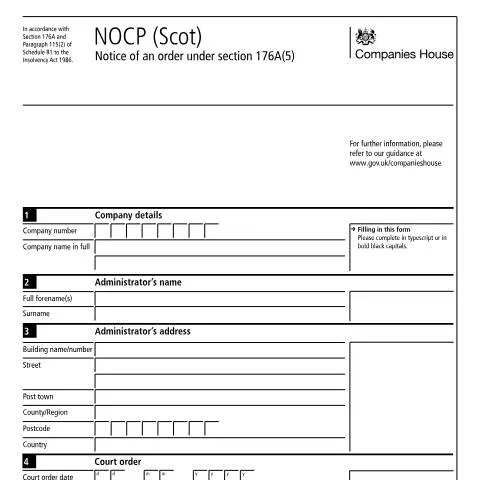 Document preview: Understanding the NOCP (Scot) in Scottish Insolvency — Legal & justice