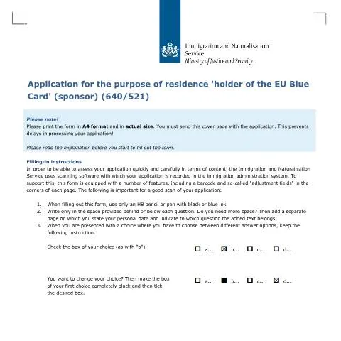 Documentvoorvertoning: De Europese Blauwe Kaart: Een Kans voor Werkgevers — Immigratie & visa (CERFA n°7517)
