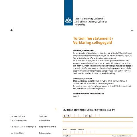 Documentvoorvertoning: Waarom de Verklaring Collegegeld Essentieel is voor Jouw Studie — Onderwijs & opleiding