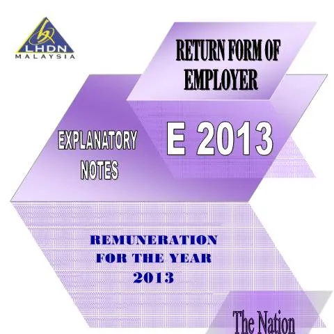 Document preview: Panduan Lengkap Dokumen E 2013 untuk Majikan di Malaysia — Proses pentadbiran (CERFA n°EA)