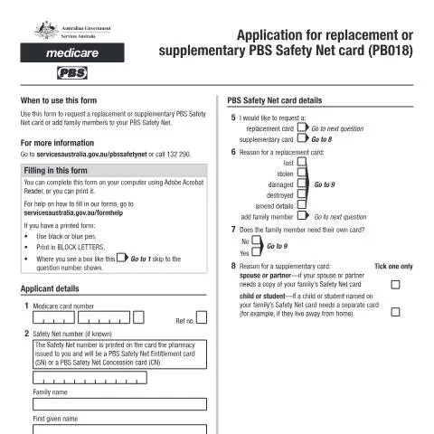 Document preview: Navigating Your PBS Safety Net Application — Health (CERFA n°PB018)