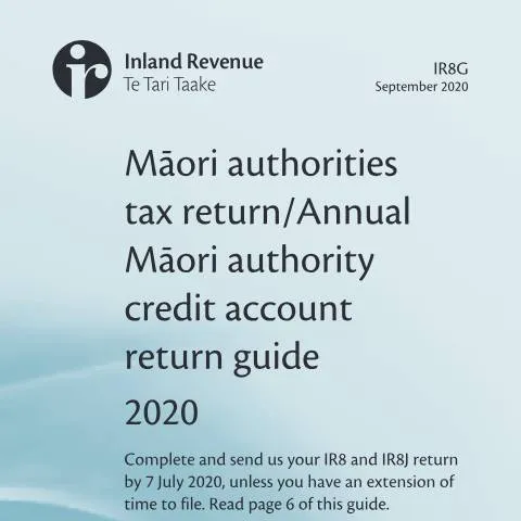 Document preview: Understanding the Māori Authorities' Tax Return Process — Taxes (CERFA n°IR8G)