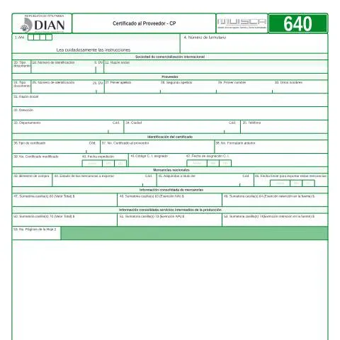Vista previa del documento El Rol del Certificado al Proveedor en el Comercio Internacional — Trámites administrativos (CERFA n°F640-2009)