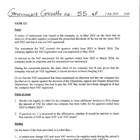 Document preview: Understanding the VATR 121 Form for Businesses — Taxes (CERFA n°VATR121)