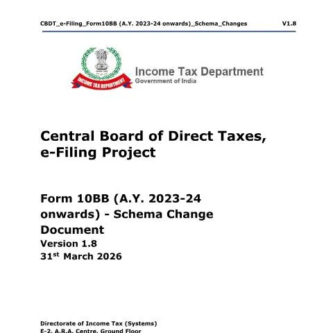 Document preview: Your Complete Guide to FORM 10BB for A.Y. 2023-24 — Taxes (CERFA n°FORM 10BB)
