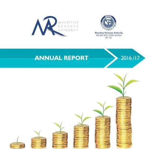 Document preview: A Deep Dive into the MRA Annual Report 2016/17 — Government & admin (MRAAnnualReport2016-2017)