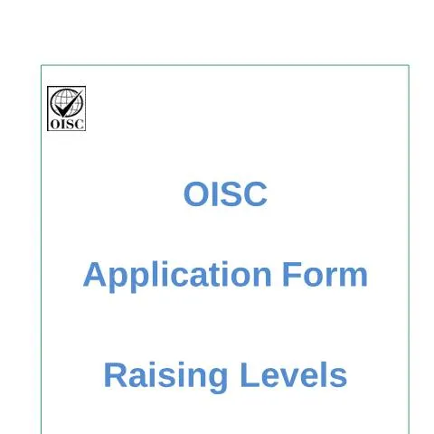Document preview: Understanding the OISC Application Process for Organisations — Immigration & visas