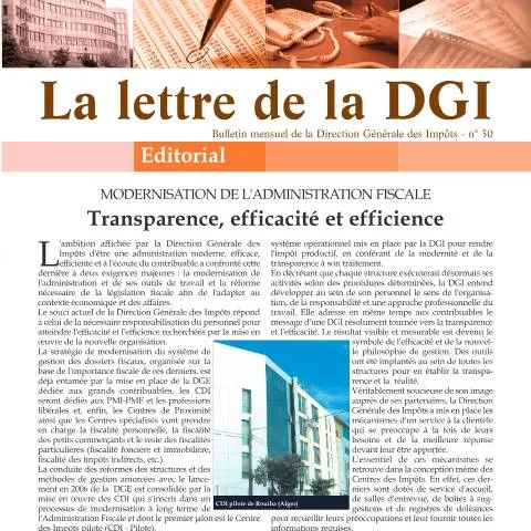 Aperçu du document Comprendre la LDGI 30 : Un Outil Clé pour les Contribuables — Démarches administratives (CERFA n°LDGI 30)