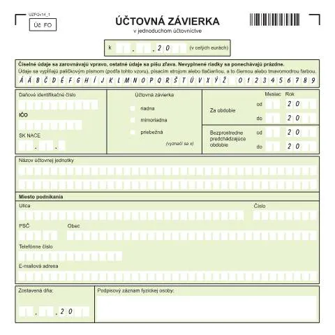 Document preview: Praktický sprievodca vyplnením formulára UZFOv14 — Administratívne úkony (CERFA n°UZFOv14)