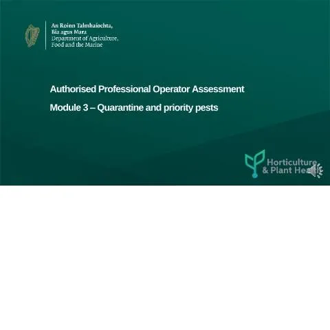 Document preview: Understanding Module 3 of the Authorised Professional Operator — Government & admin