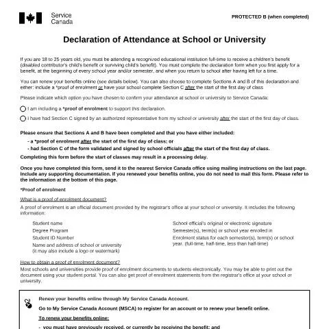 Document preview: Navigating the Application for CPP Child's Benefits — Benefits & social aid (CERFA n°ISP5055-AUS)