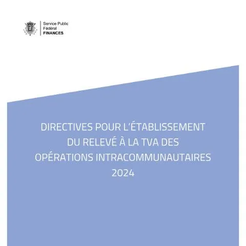Aperçu du document Directives pour le relevé intracommunautaire TVA 2024 — Impôts & fiscalité (CERFA n°165-723-directives-releve-intracommunautaire-2024)