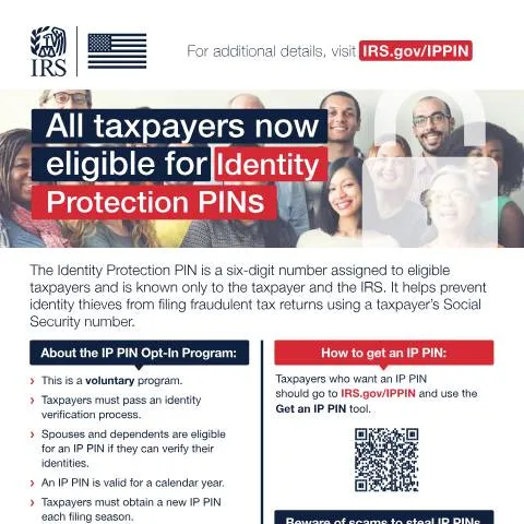 Document preview: Understanding IRS Publication 5477: Your Guide to IP PIN — Taxes (CERFA n°PUB-5477)