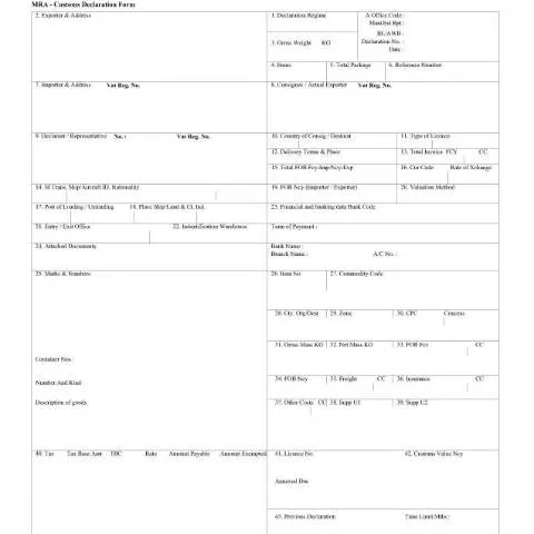 Document preview: Essential Guide to the Single Goods Declaration — Government & admin (Form36SingleGoodsDeclaration)