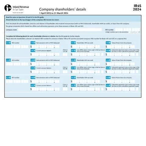 Document preview: The Importance of the IR4S Form in Company Taxation — Taxes (CERFA n°IR4S)