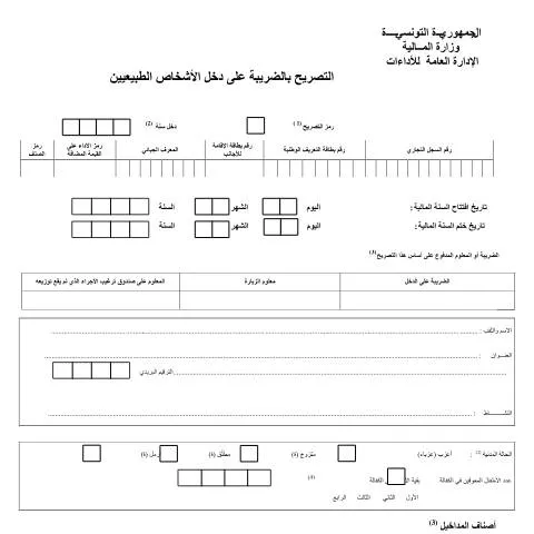 Aperçu du document Guide Pratique pour le Formulaire JIBAYA de la Direction Générale des — Démarches administratives