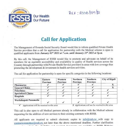 Document preview: Enhance Healthcare Services: Call for Application January 2022 — Government & admin (CERFA n°CALL_FOR_APPLICATION_JAN_2022)