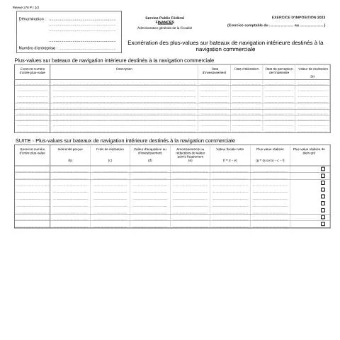 Aperçu du document Comprendre l'exonération des plus-values pour la navigation — Impôts & fiscalité (CERFA n°121-276-p)