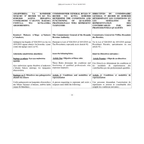 Document preview: Regulations for Qualified Professionals Representing Taxpayers in — Taxes (CERFA n°cg__rules_of_qualified_proffessionals_who_represent_taxpayers_)