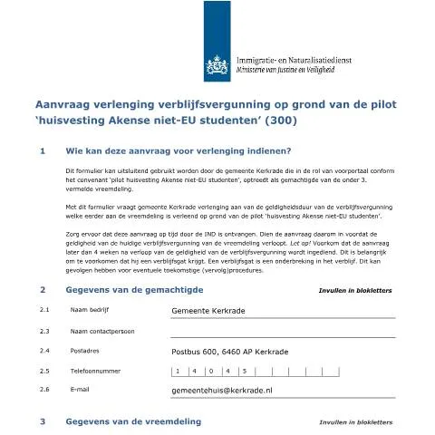 Documentvoorvertoning: Verleng je verblijfsvergunning met aanvraagformulier 6015 — Immigratie & visa (CERFA n°6015)