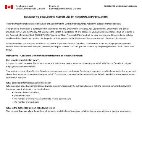 Document preview: Navigating the INS3124 Consent Form for Employment Insurance — Government & admin (CERFA n°INS3124)